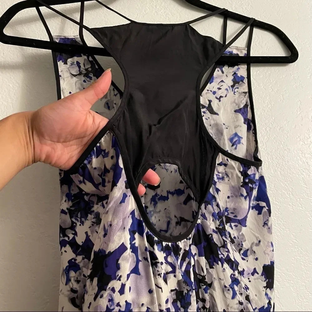 parker floral print slip dress - Picture 10 of 12